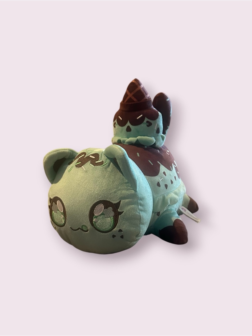 Aphmau MeeMeows Mint Chocolate Chip Plush Stuffed Animal Toy